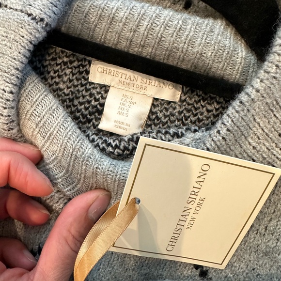 Christian Siriano New York Geometric Sweater Women’s Small - Picture 3 of 3